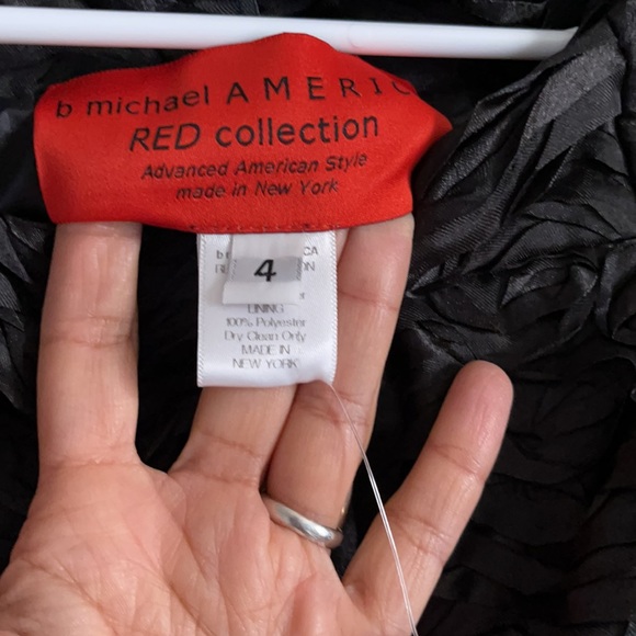 B Michael America Red collection size 4 NWT EVENING GOWN - Picture 5 of 5
